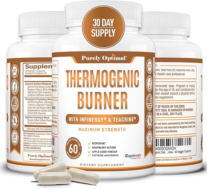 Purely Optimal Thermogenic Fat Burner for Women - Advanced Metabolism