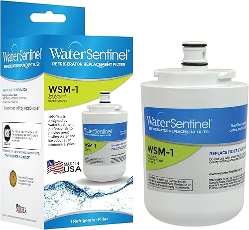 Miniatura 3 de WaterSentinel WSM-1 - Filtro de agua para refrigerador, paquete de 3, filtros Puriclean Maytag UKF7003AXX UKF7002AXX UKF7001AXX UKF6001AXX