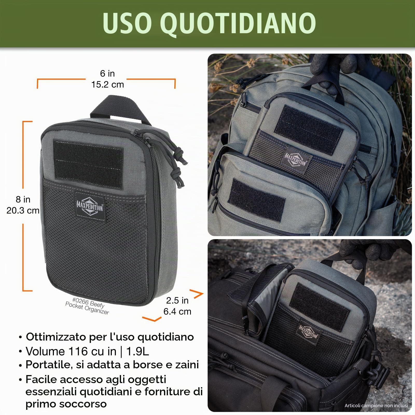 Maxpedition Beefy Pocket Organizer Bag
