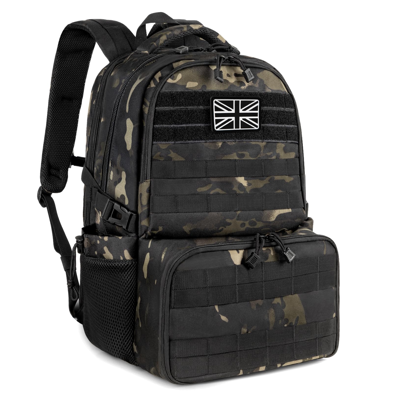 Jueachy Military Tactical Backpack 40L Army Assult Camouflage Hunting Rucksack Molle 3 Day Large Rucking Backpack for Outdoor Sports Trekking Hiking Travel Camping — image 1