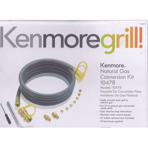 Kenmore grill Natural Gas Conversion Kit 71 10478