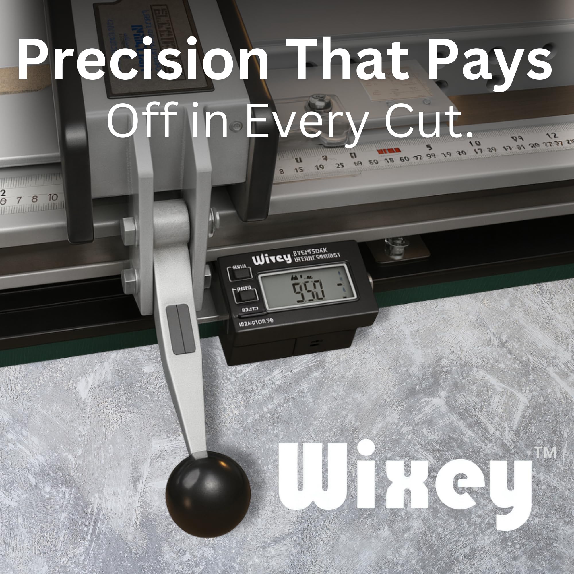Wixey Saw Fence Digital Readout – Easy-to-Read Accurate Table Saw 