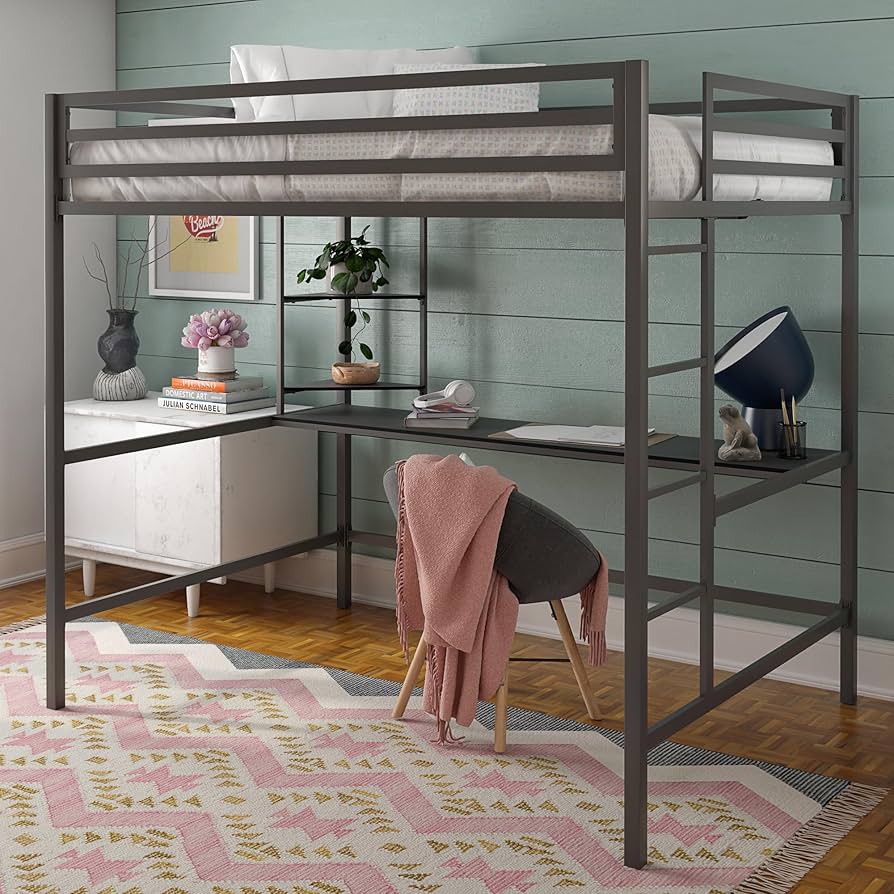 ミュージック foot G-Schmitt 1988,6,12 in loft Atwater Living Grace Twin Metal Loft Bed | Ashley