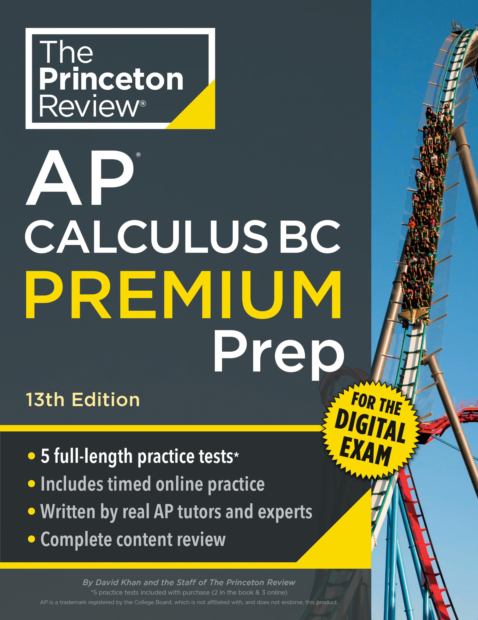 Princeton Review AP Calculus BC Premium Prep, 13th Edition by David Khan