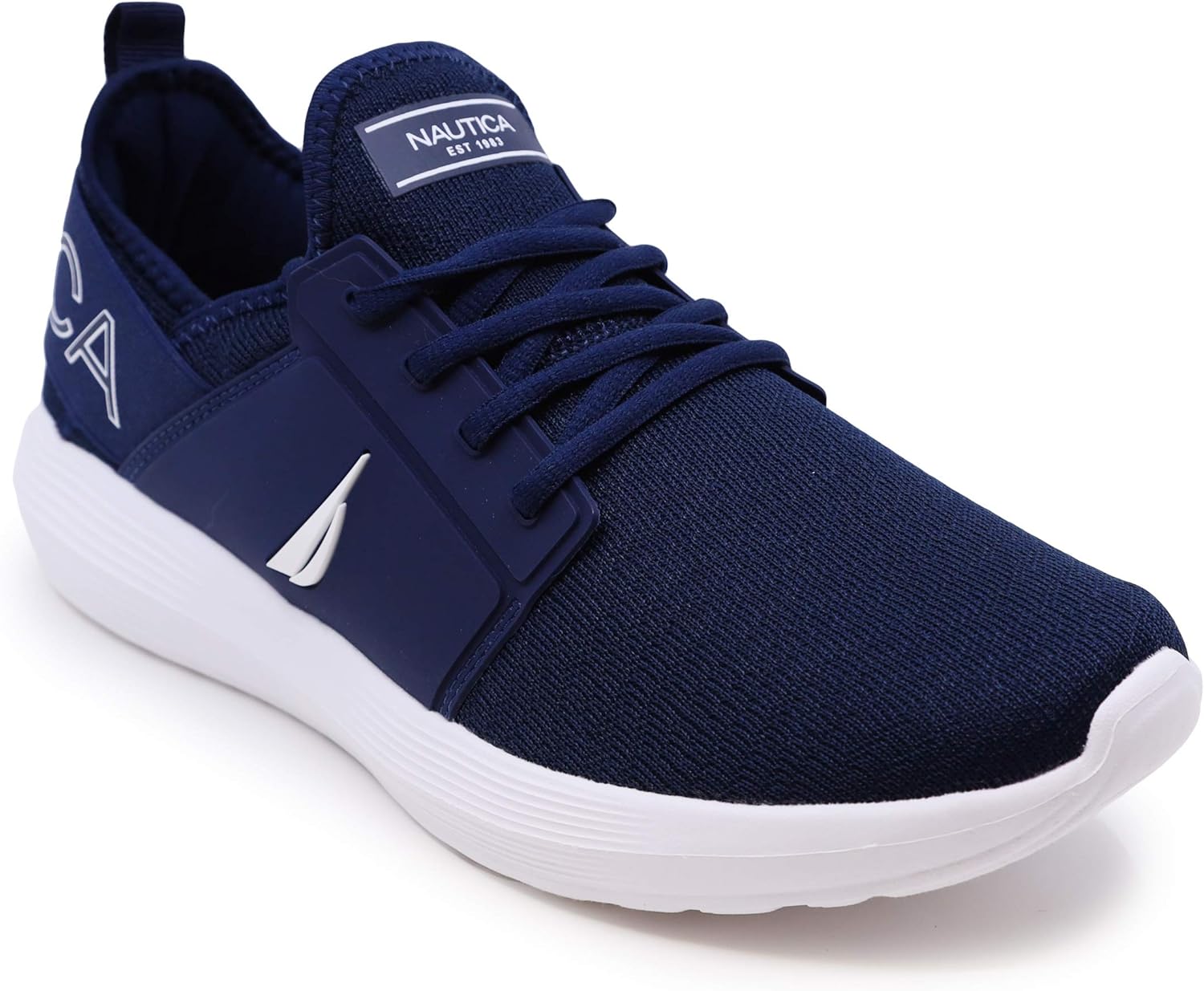 Nautica Men's Sneakers: Athletic, Comfortable, Casual Lace-Up Fashion Walking Shoes 11 Navy Rainey 2