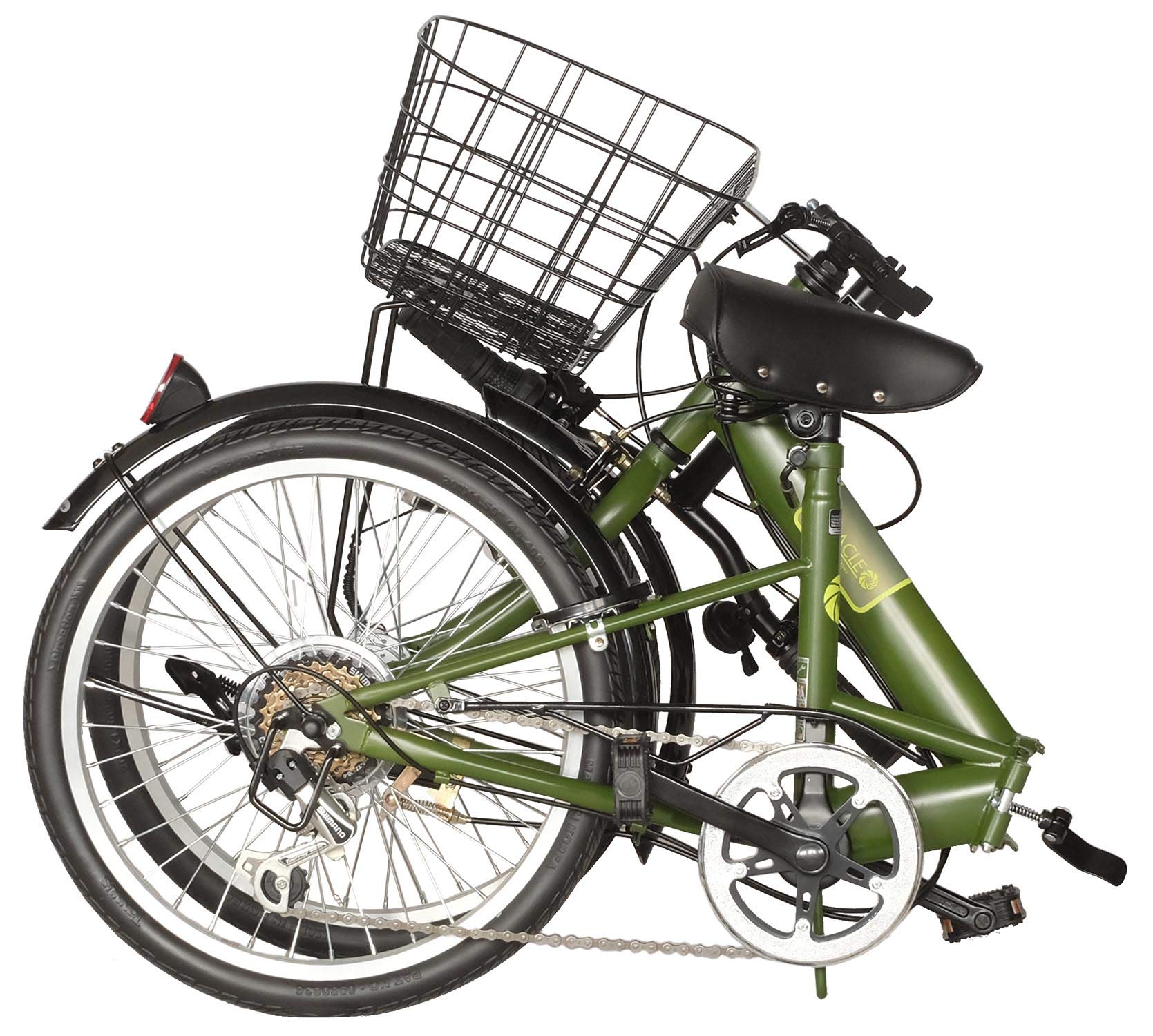 Amazon | チャクル(CHACLE) パンクしないエアレスタイヤ標準装備 カゴ