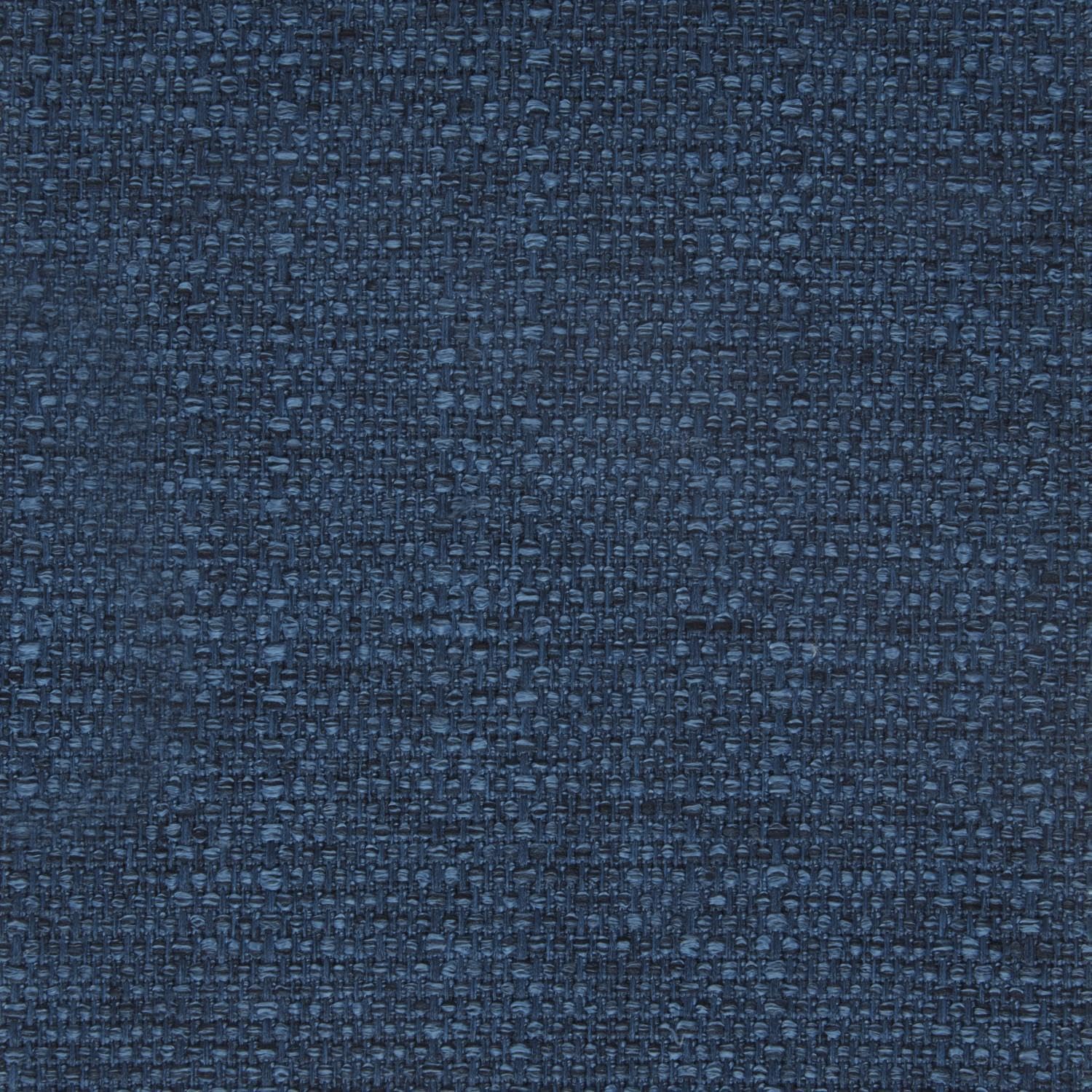 Inspire Woven Upholstery Fabric, Linen Look Furnishing Fabric by The Metre - 142cm Width - Denim Blue
