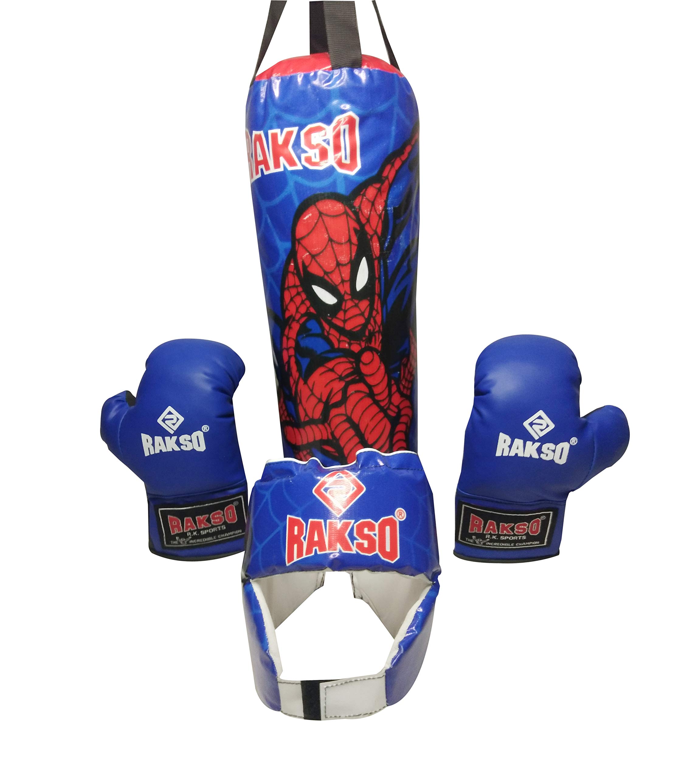 Rakso Boxing Kit 001 Set for Junior Kids – Punching Bag & Gloves for Kids 3-10 Years – Fun & Safe Boxing Training Toy for Boys & Girls