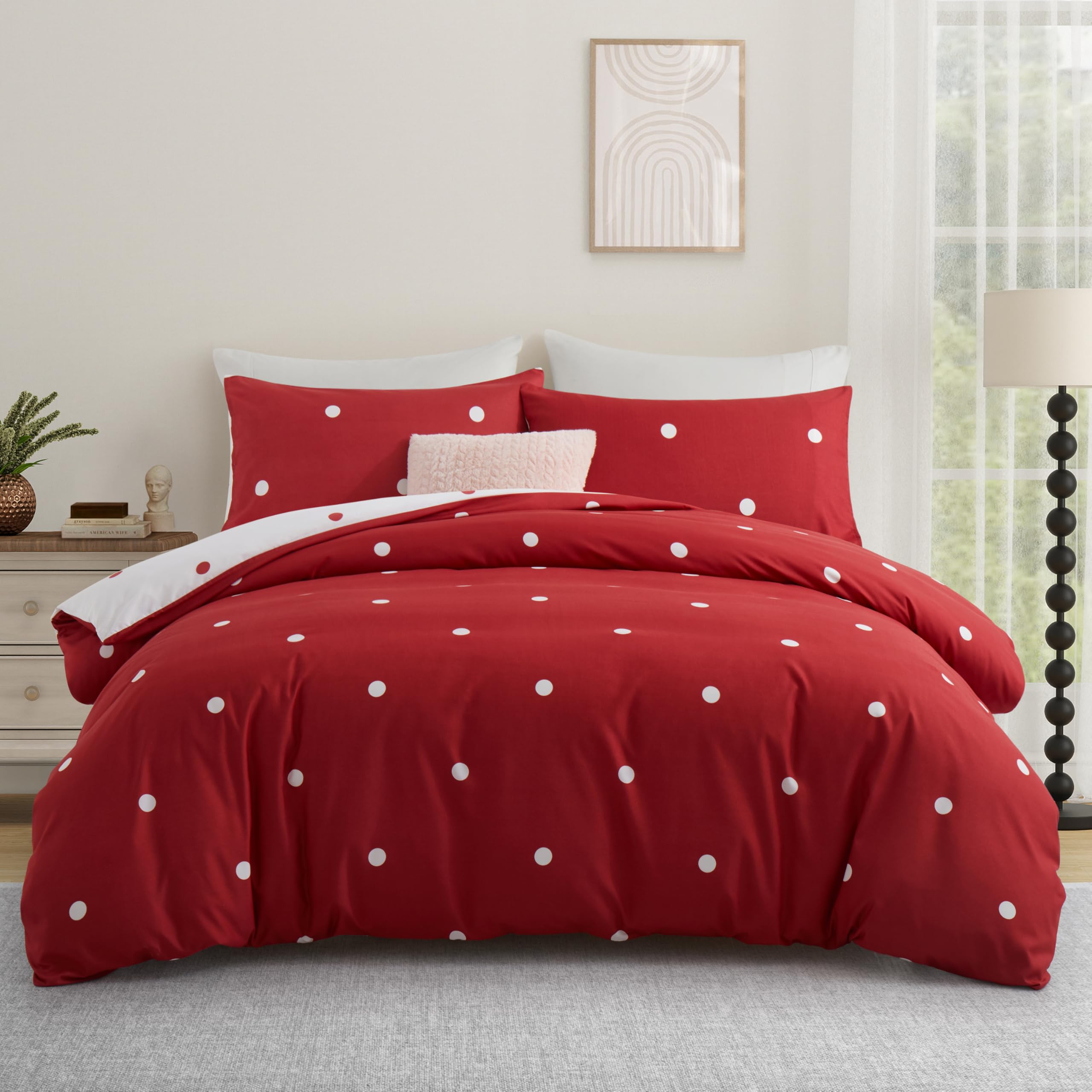 Aspire Homeware Super King Duvet Set Brushed Microfibre Quilt Cover