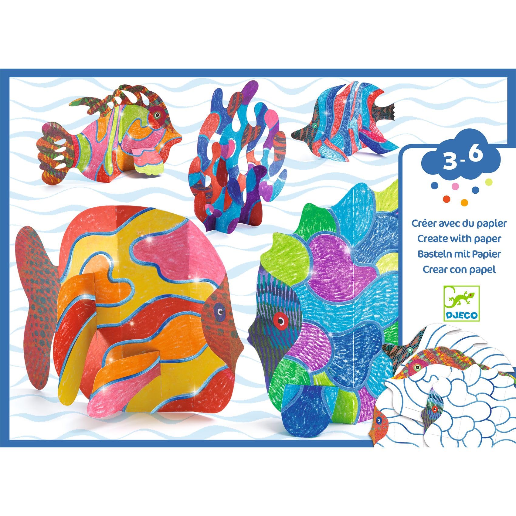 DJECO A&C- Skill Games, Multicolor (30095)