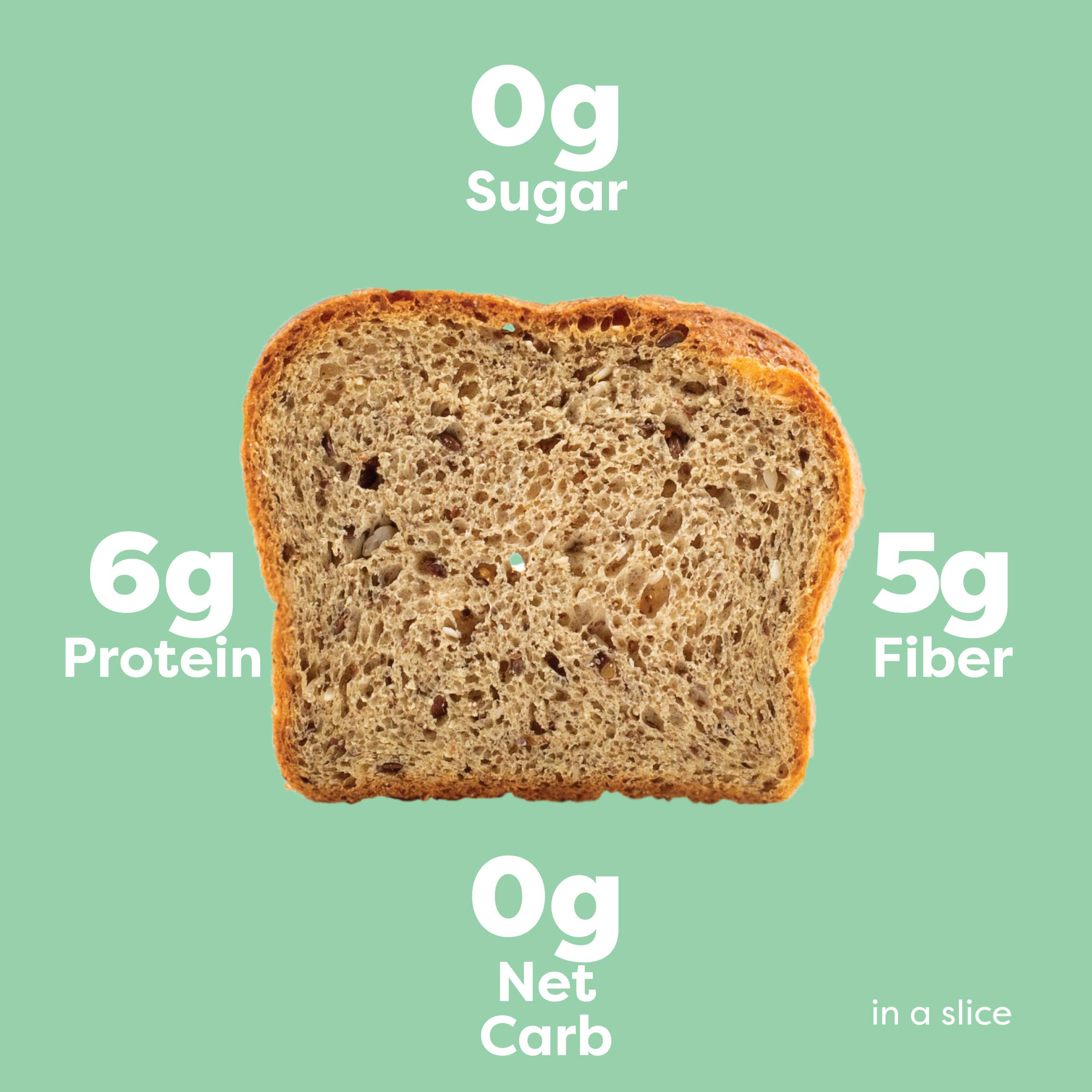 Kiss My Keto Bread Zero Carb — Grain & Seed 6g Protein