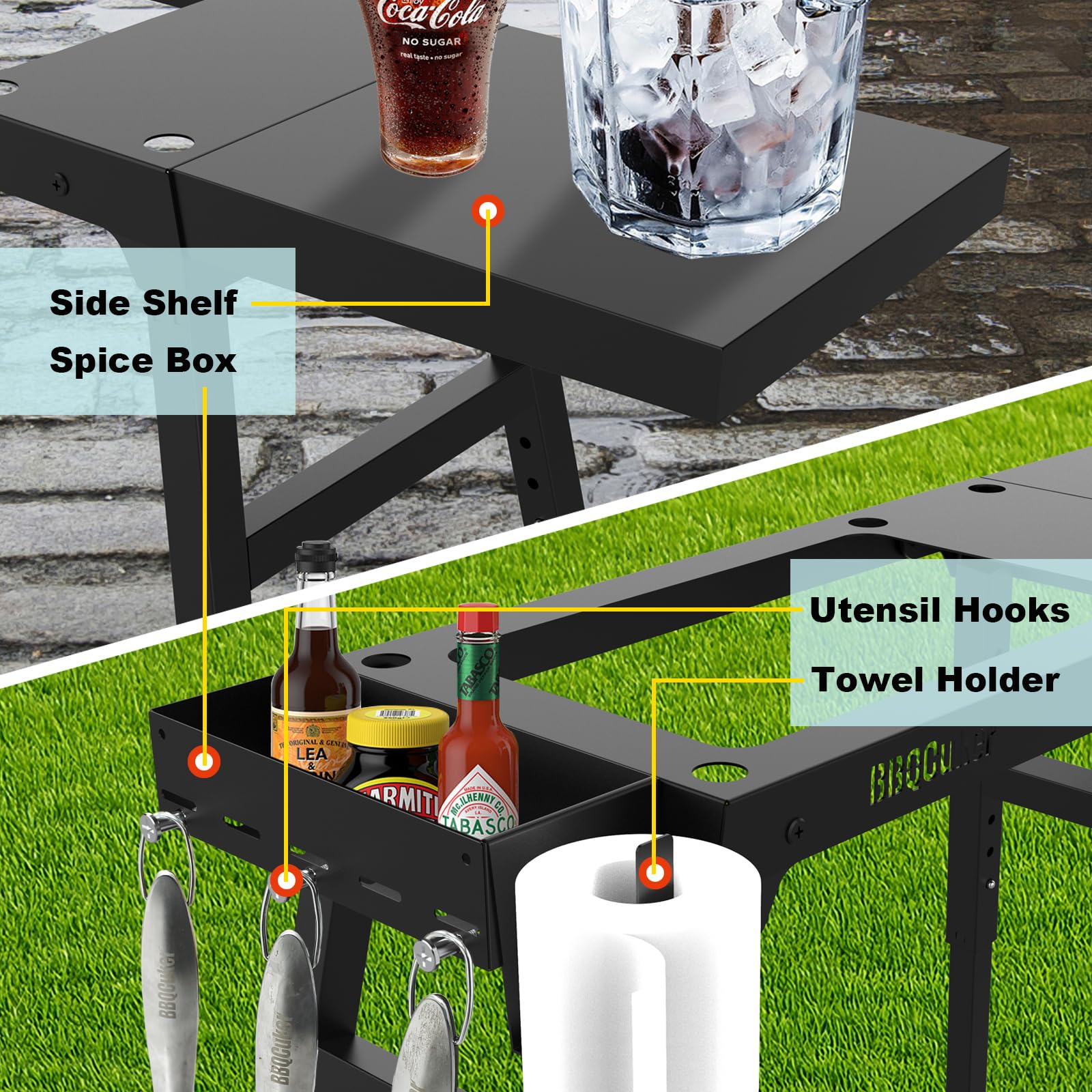 BBQCuker Griddle Stand for Blackstone 17