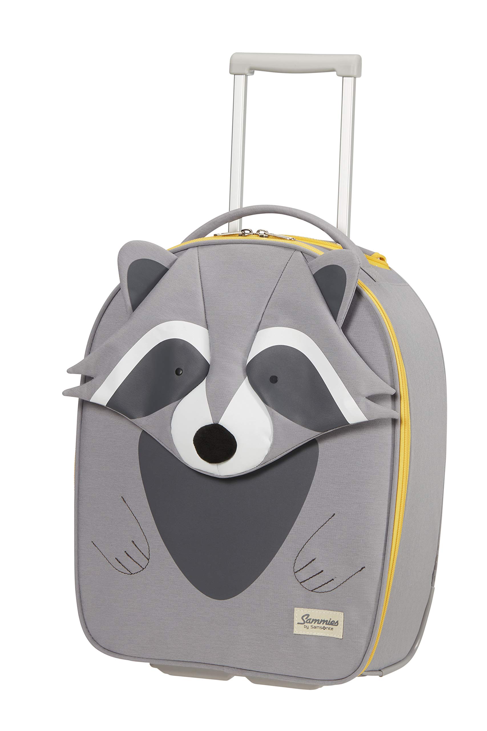 Samsonite Happy Sammies Eco - Bagaglio per bambini Upright XS, 45 cm, 23 L, grigio (Raccoon Remy)