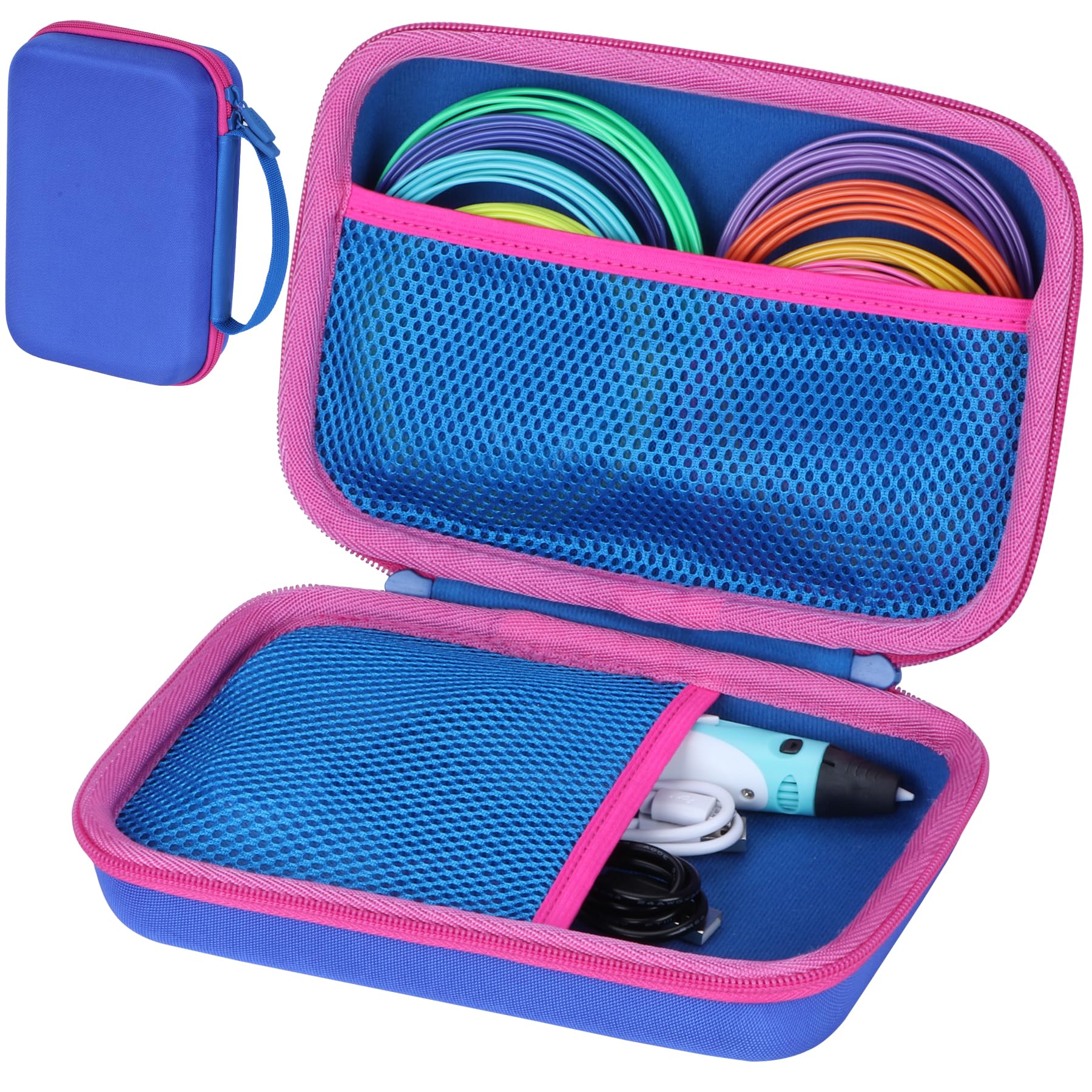 Peyyargo Case Compatible with SCRIB3D P1 Advanced / 3Doodler PRO / 3Doodler Flow / MYNT3D Super Professional Printing / PIKA3D PRO 3D Printing Pen (