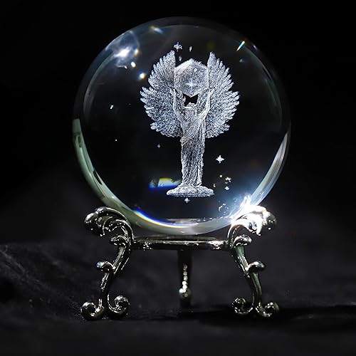 vskikris Figura de cubo de geometría sagrada de 3.15 pulgadas con grabado láser 3D de arcángel, metatrón para sostener disponible en Yaxa Colombia