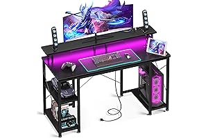 ODK 55 Inch Gaming Desk with Elevated Style and Functionality