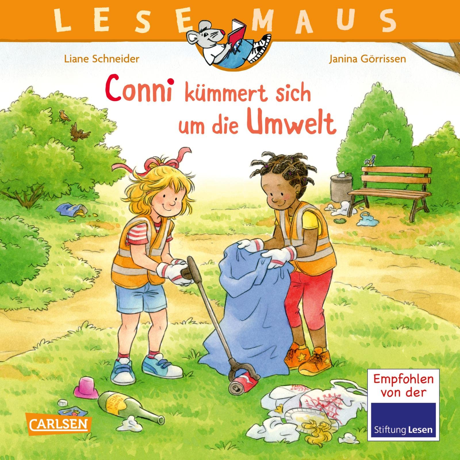 LESEMAUS 117: Conni kümmert sich um die Umwelt: Bilderbuch ab 3 über Müll, Umweltverschmutzung, Klimawandel und Nachhaltigkeit