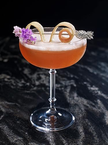 Miniatura 10 de Barfly Púas de cóctel, piña, acero inoxidable, juego de 12, 4.5"