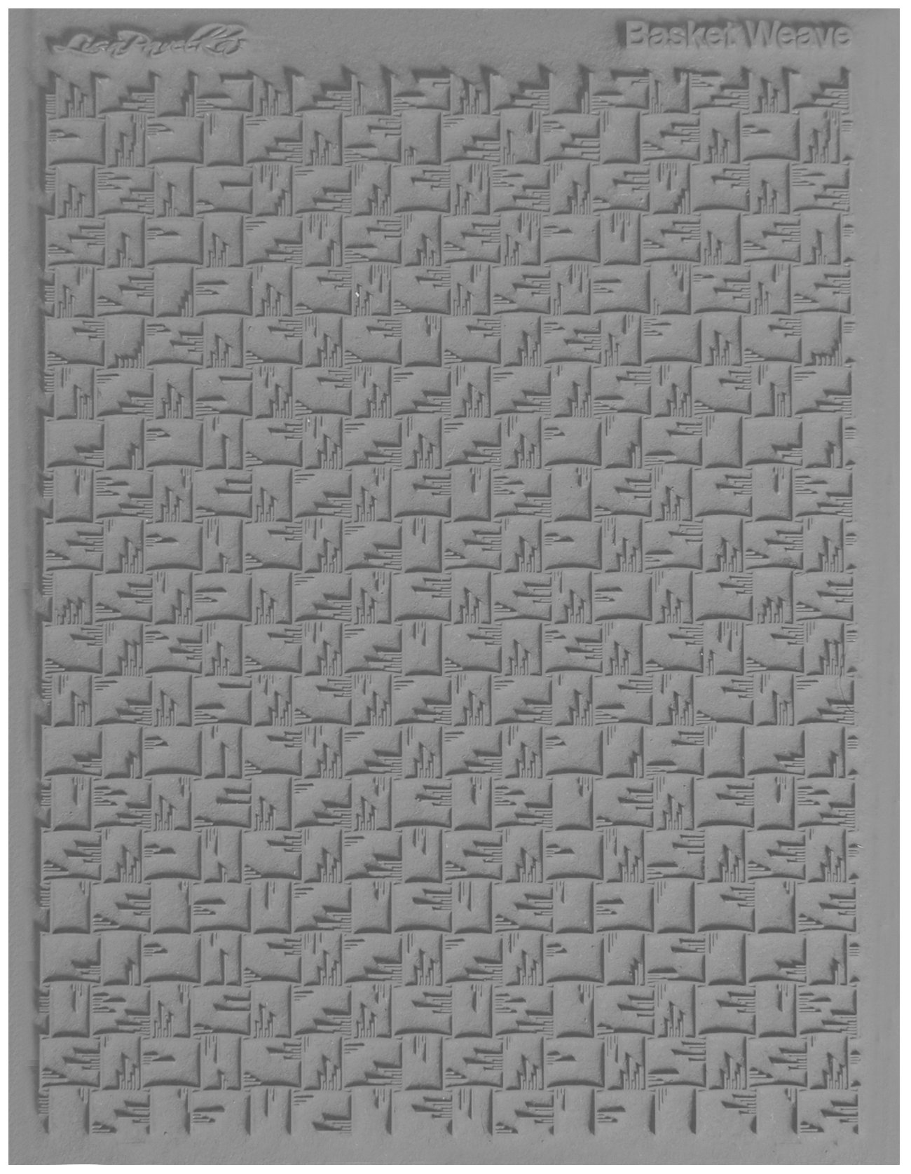 Lisa Pavelka 527095 Texture Stamp Basketweave