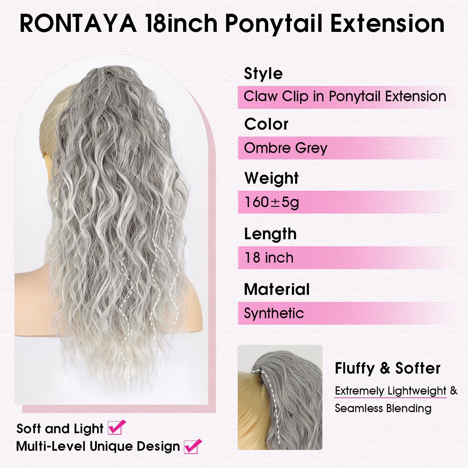 RONTAYA Ponytail Extension - Image 2