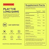 Vista 10 de Magna Mezcla de bebida en polvo de electrolitos para hidratación, energía y apoyo de concentración con treonato L de magnesio, malato y glicinato