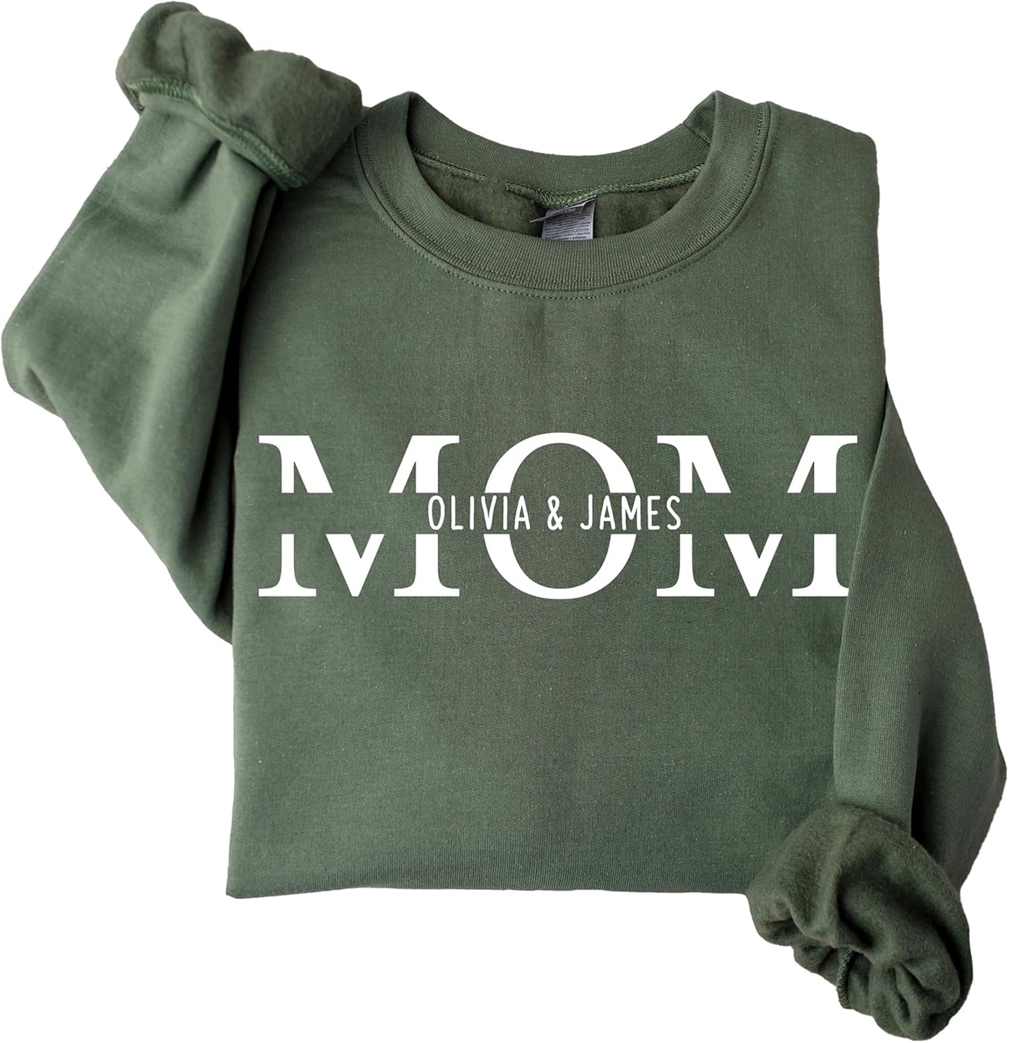 Custom Mom Sweatshirt Personalized Mama Hoodie with Kids Names Customized Mama Sweatshirt New Mom Gifts for Women for Mommy Multicolor - Image 4