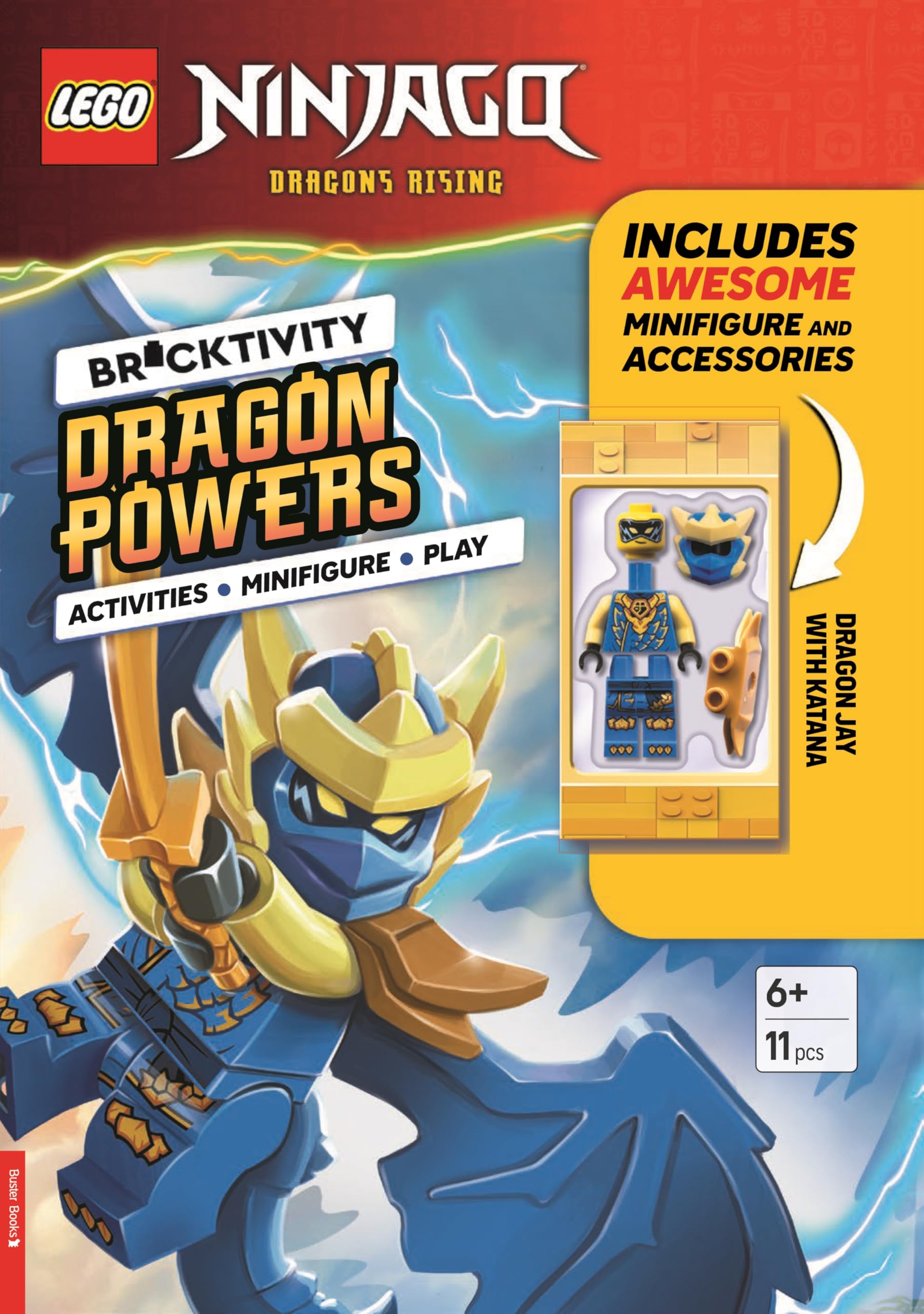 LEGO® NINJAGO®: Dragon Powers (with Dragon Jay minifigure and katana sword) (LEGO® Minifigure Activity)