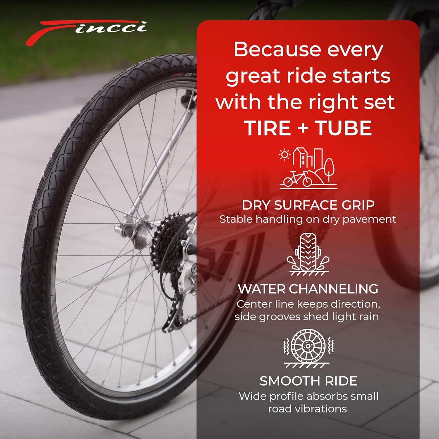Fincci Pair Bicycle Tire with 26 inch Bike Kuwait Ubuy