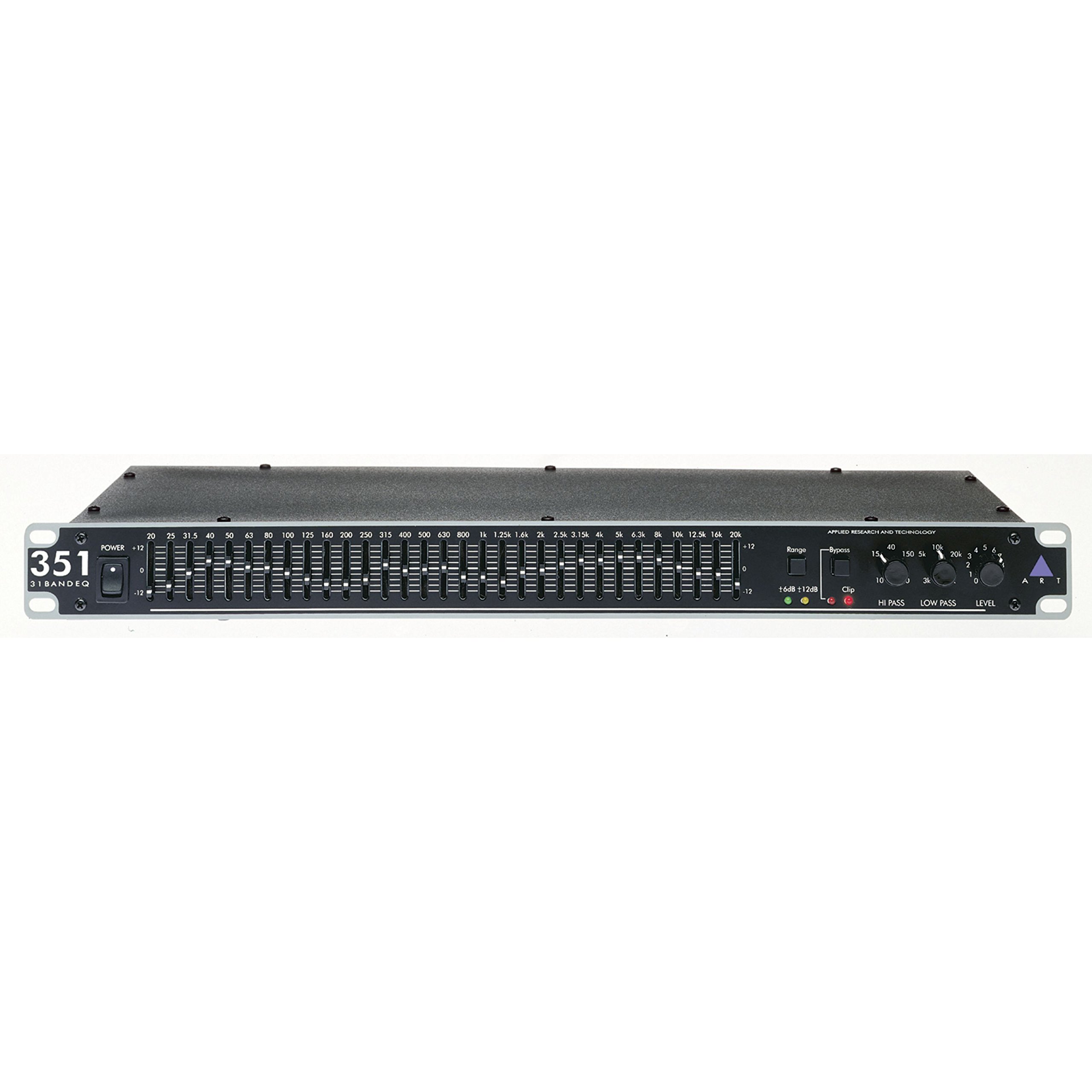Amazon.com: ART 351 EQ 31-Band 1/3 Octave Graphic Equalizer
