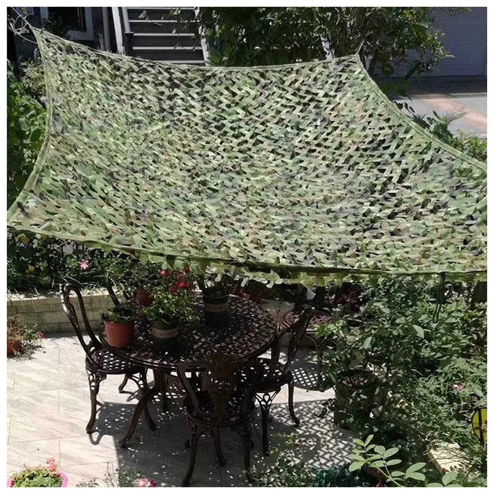 Red De Camuflaje Bosques,Malla De Camuflaje Militar,Red De Sombra para Caza,Red De Camuflaje Reforzada,para Protección Solar en Patio,Camping Exterior,decoración De Camuflaje,8x10m(26.2 * 32.8ft)