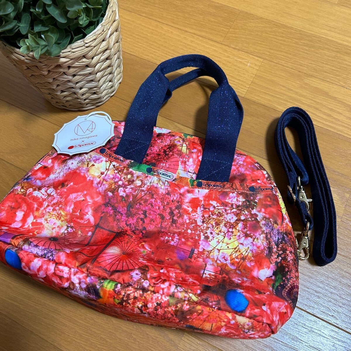 Amazon.co.jp: 決 レスポートサック×蜷川実花ショルダーバッグ 