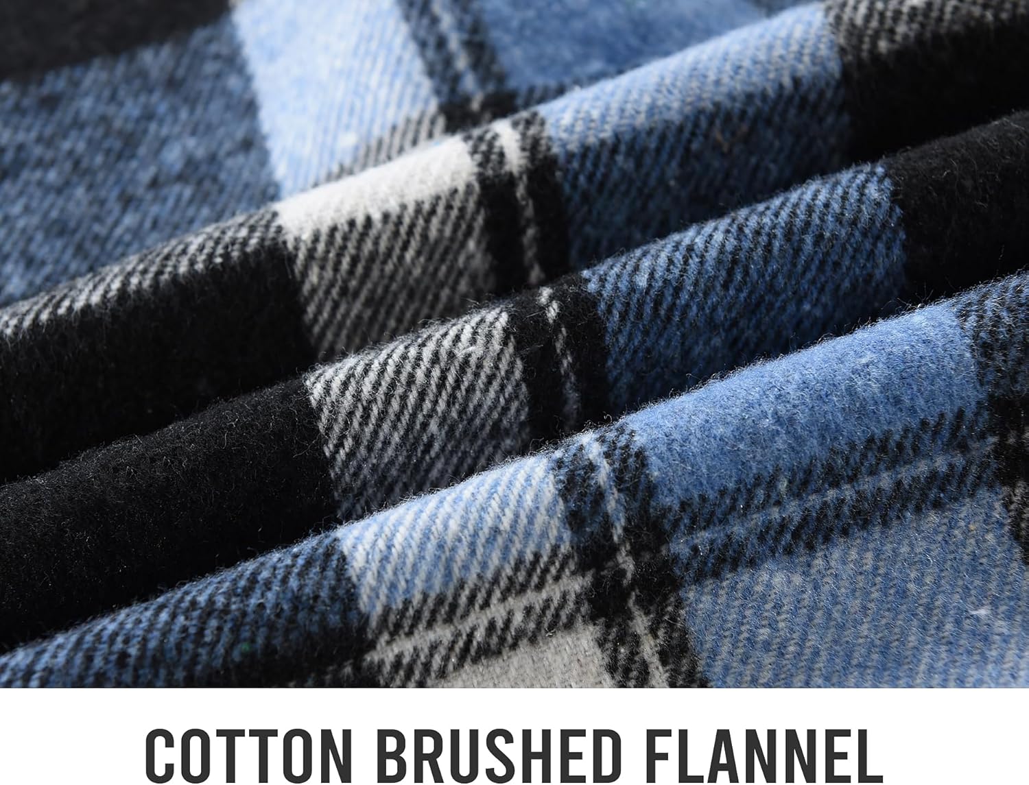 Men's Flannel Shirts Button Down Plaid Shirt Jacket for Men Flannel Shirt Jacket with Pockets - Image 8