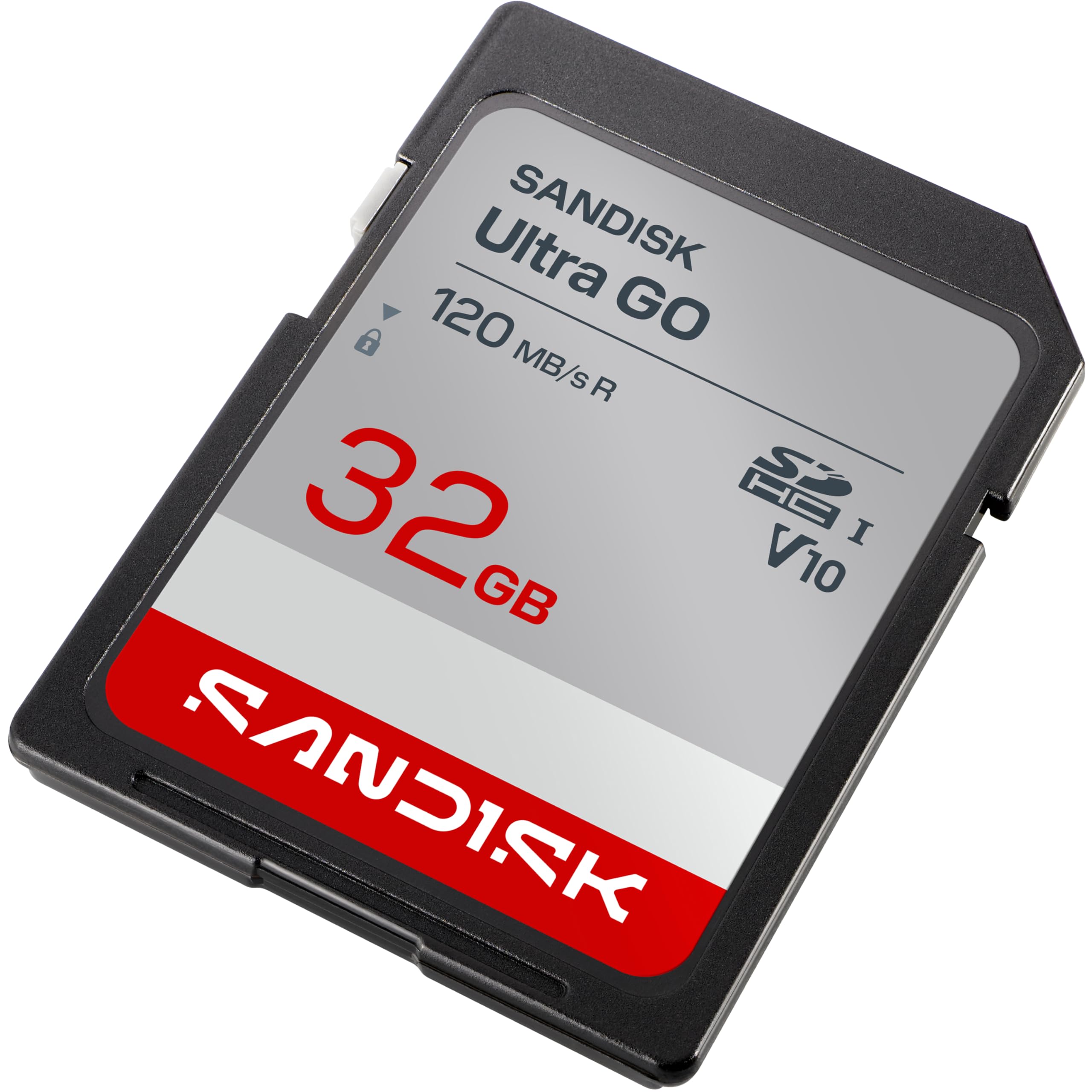 SANDISK 32GB Ultra Go SD Card UHS-I, Up to 120MB/s Read Speed, Full HD Video Recording, Memory Card for DSLR and Mirrorless Camera, 10-Year Warranty — Amazon image 2