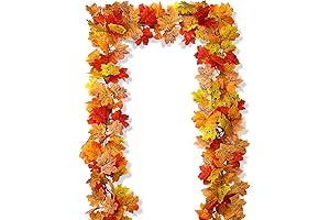 Double Delight: Elevate Autumn Ambiance with Our Enchanting Fall Garland