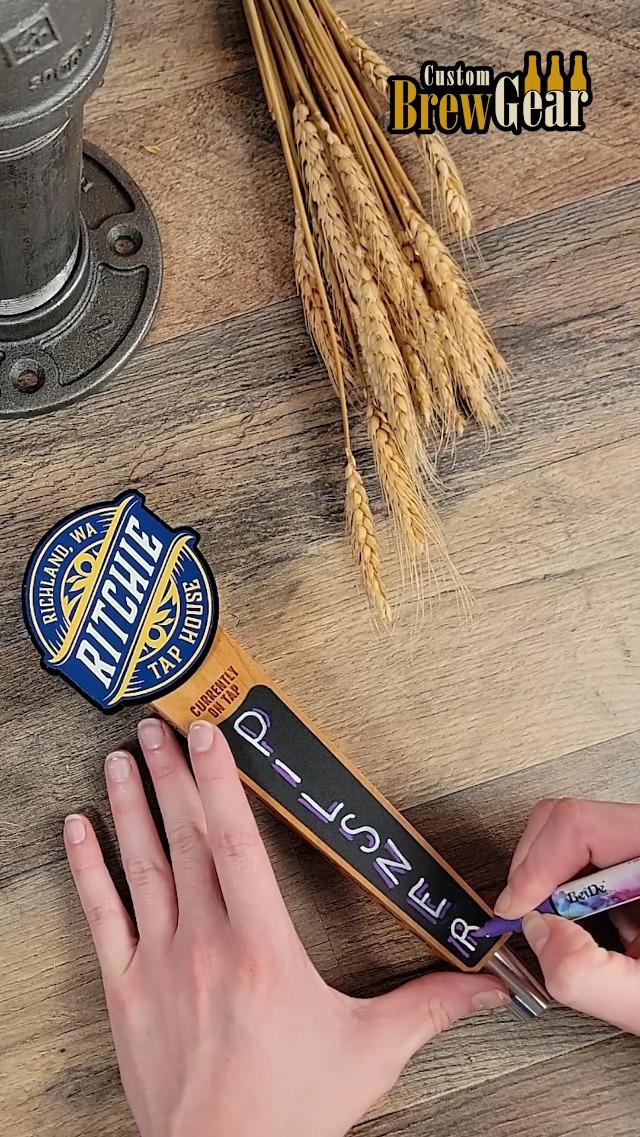 Amazon.com: Custom Brew Gear Personalized Tap Handle-Banner