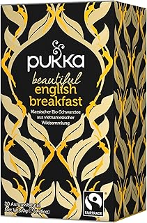 Beautiful English Breakfast PUKKA Tee BIO 4 Packungen � 20 Teebeutel