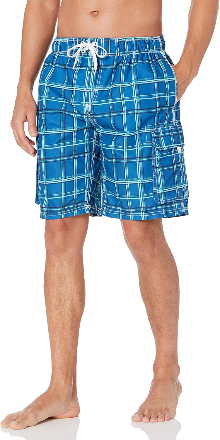 Kanu Surf Men's Pismo Swim Trunks (Regular & Extended Sizes)