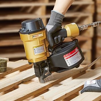 Kingou CN70 Siding Nailer Accepts 1-3/4-Inch to 2-3/4-Inch Nails