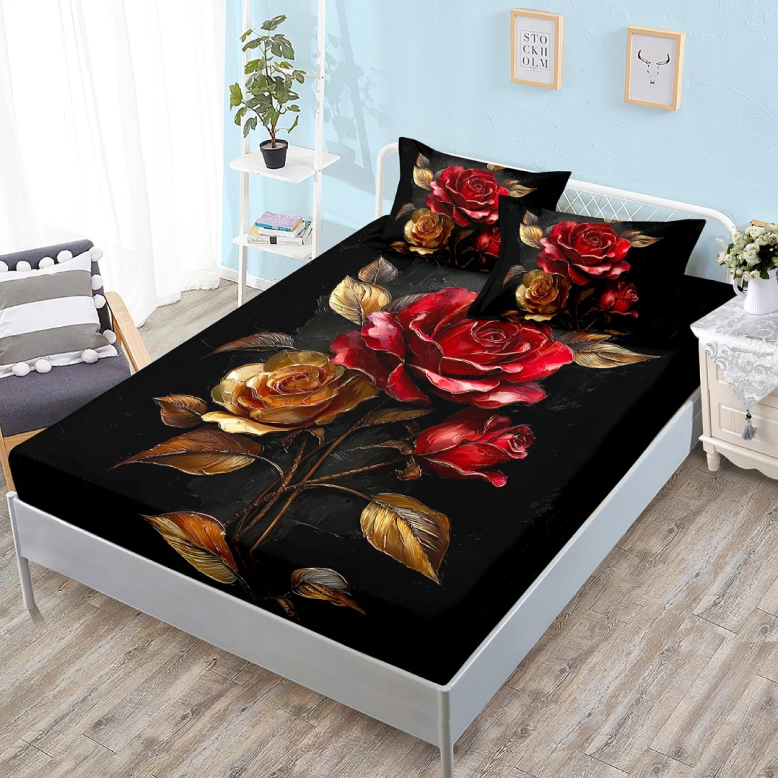 King Size Fitted Sheets Deep Fitted King Size Sheet Bedsheet 30cm Deep