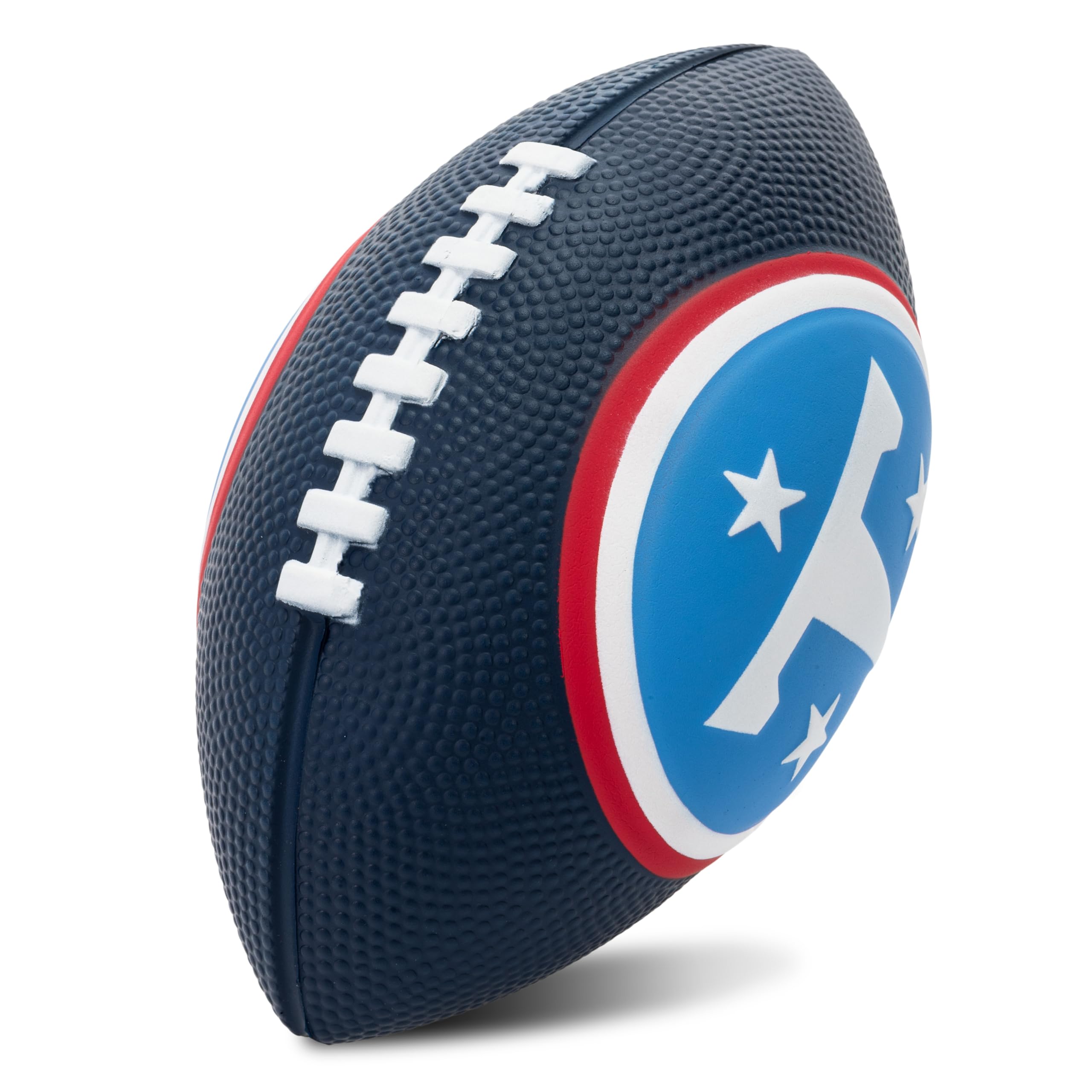 Franklin Sports NFL Football - Kids Foam Football - Soft Junior Size 8.5" Ball with 3D Logos - Perfect for Gameday + Tailgates