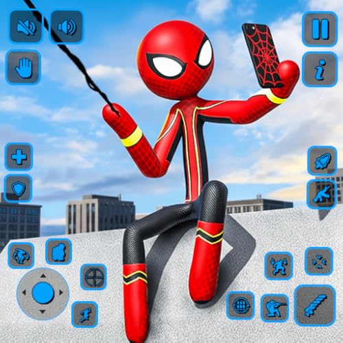 Real Stickman Rope Hero Fighter: Juegos de Batalla de Supervivencia