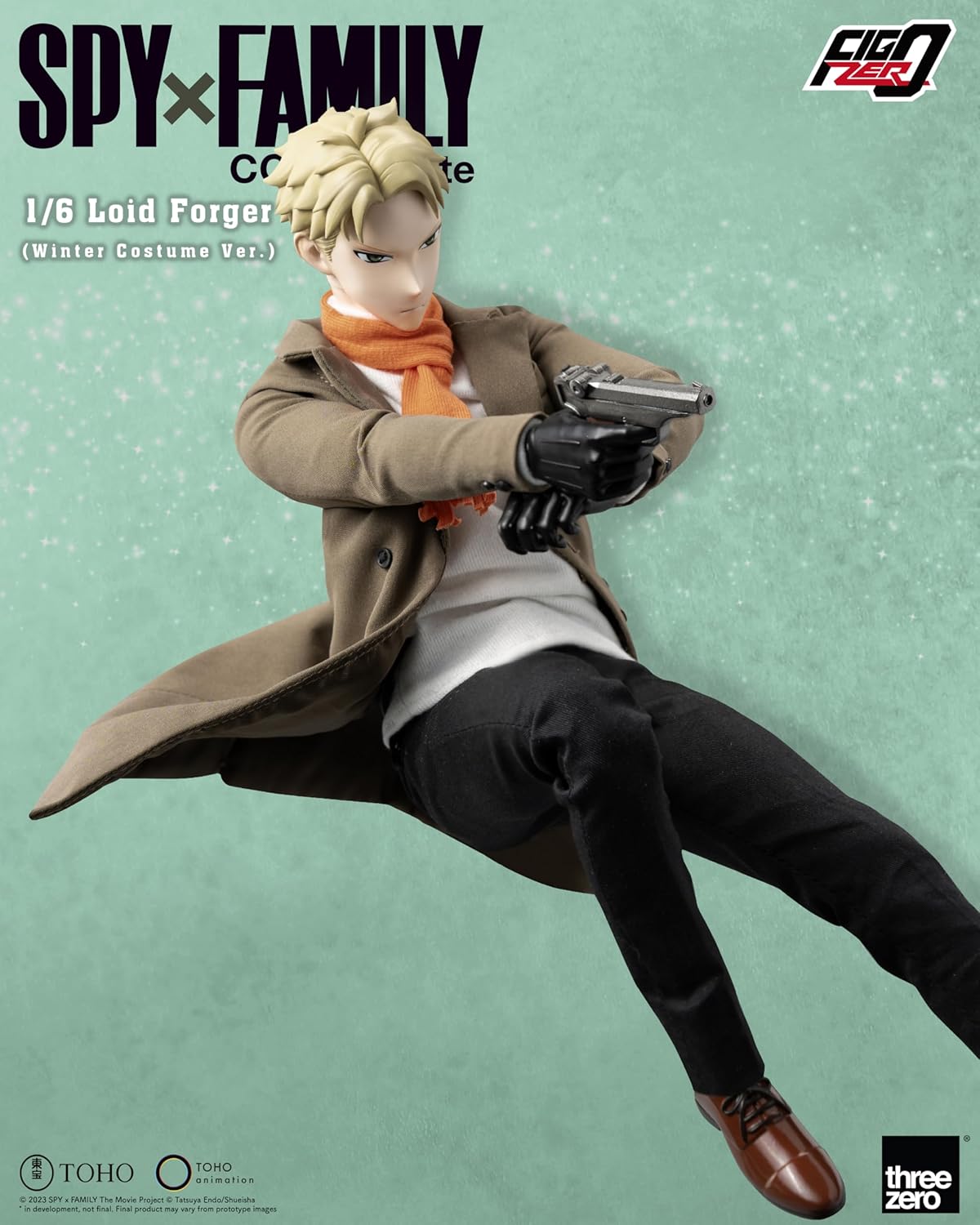 Spy x Family Code: White – FigZero Loid Forger (Winter Ver.) Action Figure
