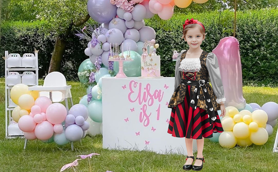 Disfraz de Pirata para Niñas con Accesorios miniatura 7