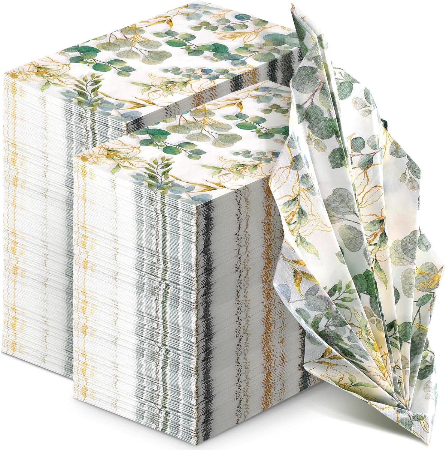 Disposable Hand Towels for Bathroom Eucalyptus Napkins