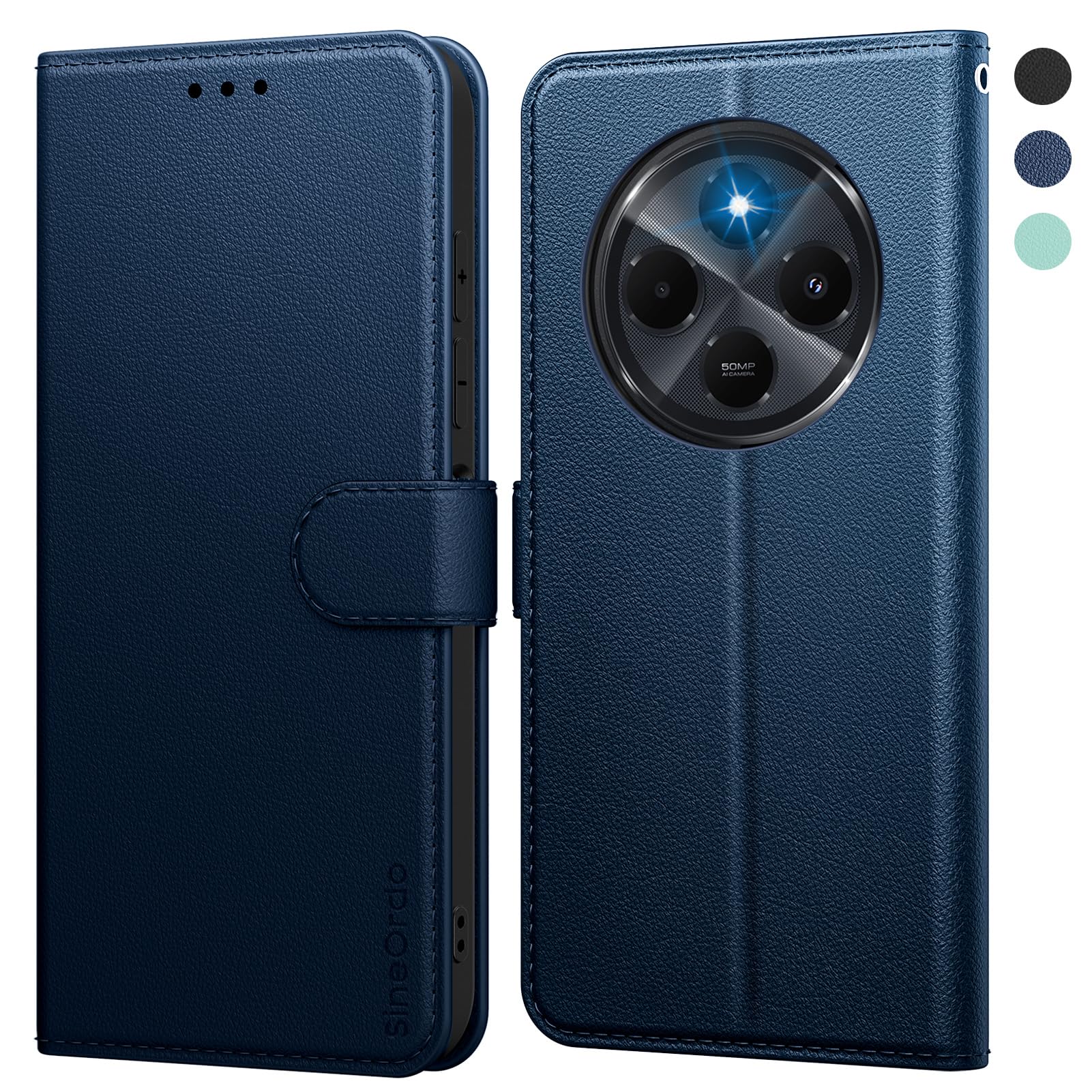 Caseroxx Hoes Voor Mobiele Telefoon Compatibel Met Olympia Neo Mini Bookstyle-Case Wallet Case In Zwart - Foto 6