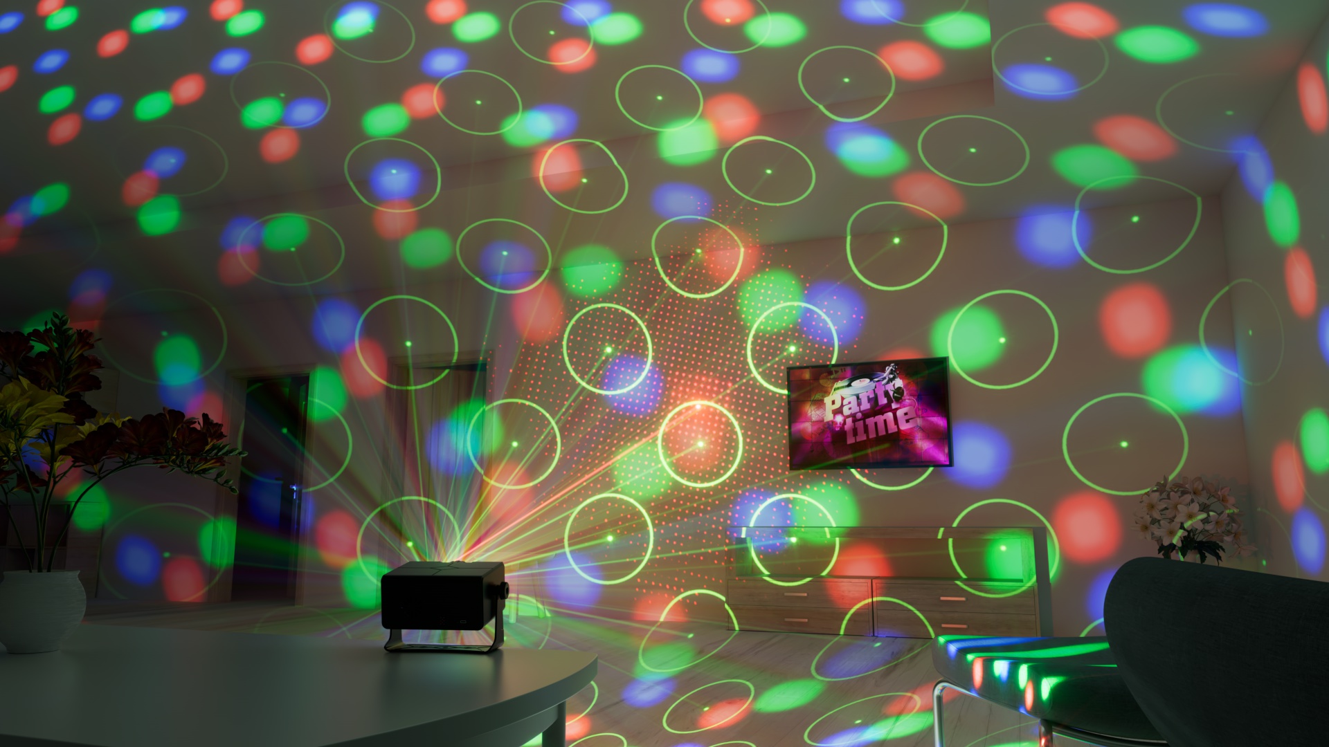 Image of Disco Ball Party Lights Dj Disco Light Sound Activated Strobe Stage Light for Parties Indoor Dance Birthday Gift Bar Club Wedding Rave Home Room Karaoke New Years Eve Halloween Christmas Decorations