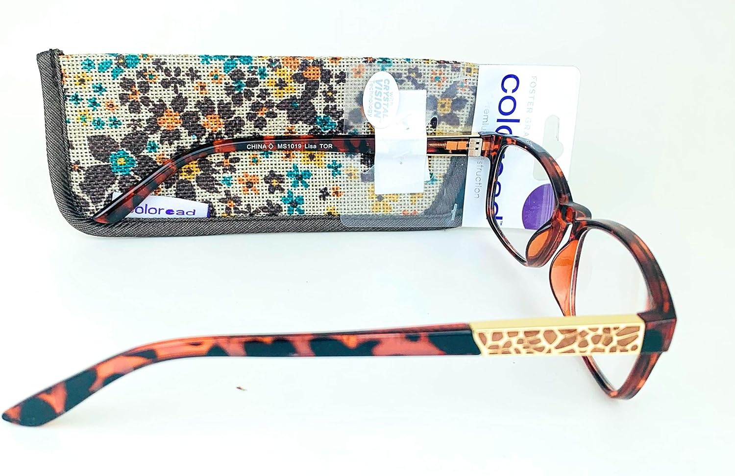 Foster Grant Reading Glasses Lisa Tortoise +1.25 Strength - Image 3