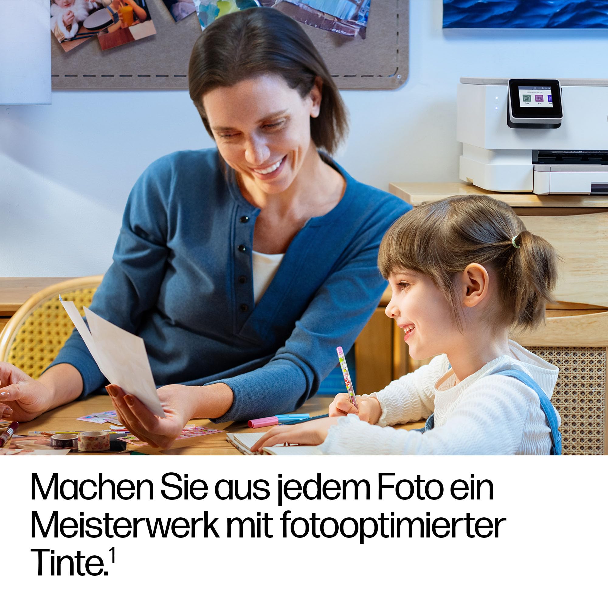 HP Envy Photo 7230 Multifunktionsdrucker Tintenstrahldrucker DIN A4 WiFi USB Drucken Scannen Kopieren Fotodruck