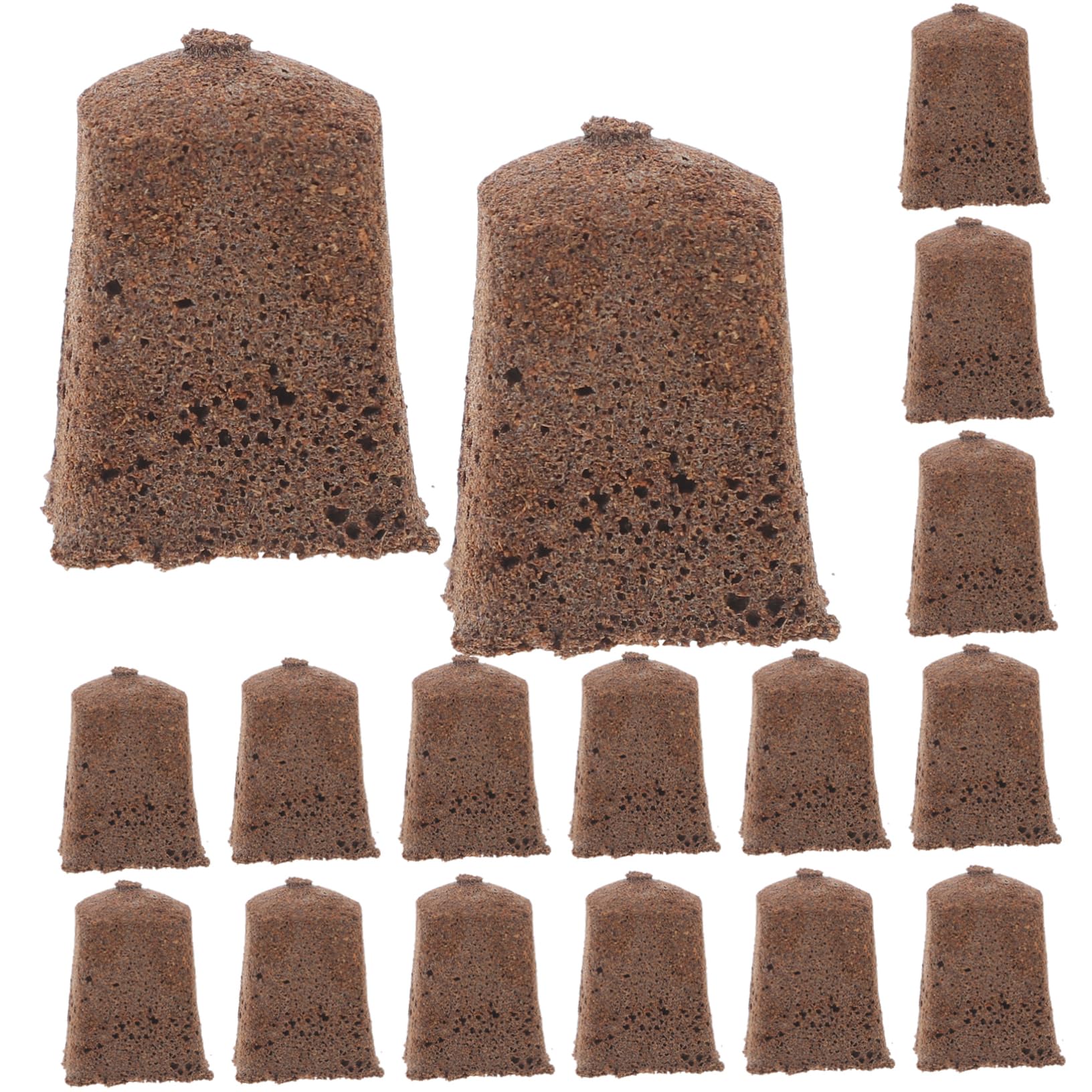 POPETPOP 120 Pièces Bloc d'éponge de terreau Potager Cubes nutritifs pour Plantes éponges hydroponiques Floral Fournitures de Jardin de Cubes de Croissance Petit Fleurs
