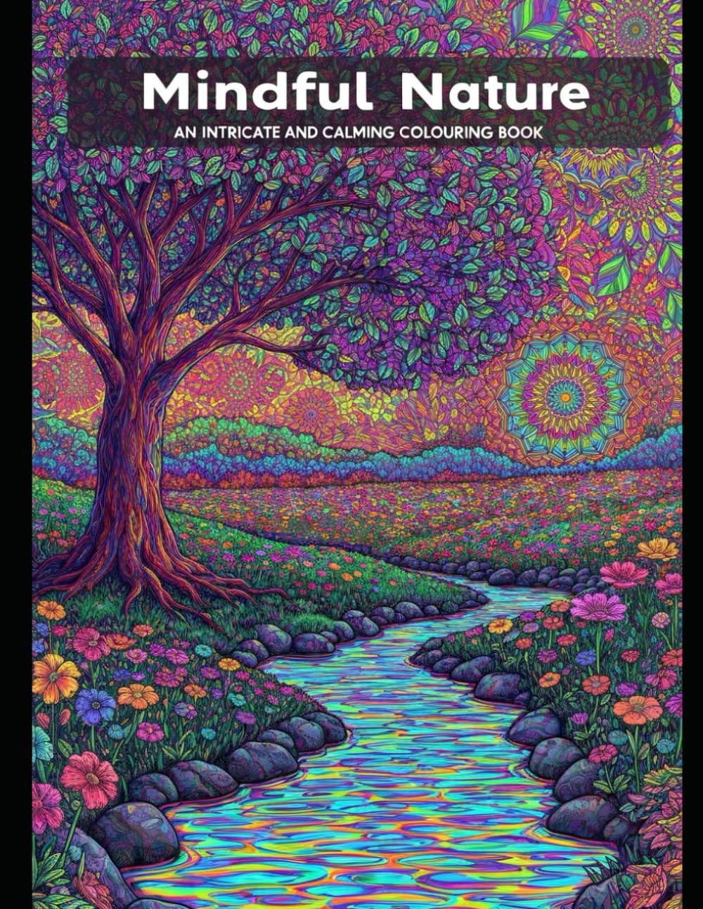 Mindful Nature: Intricate & Calming Nature Mindfulness Adult Colouring Book: 30 Relaxing Nature-Inspired Designs for Stress Relief and Peaceful Focus